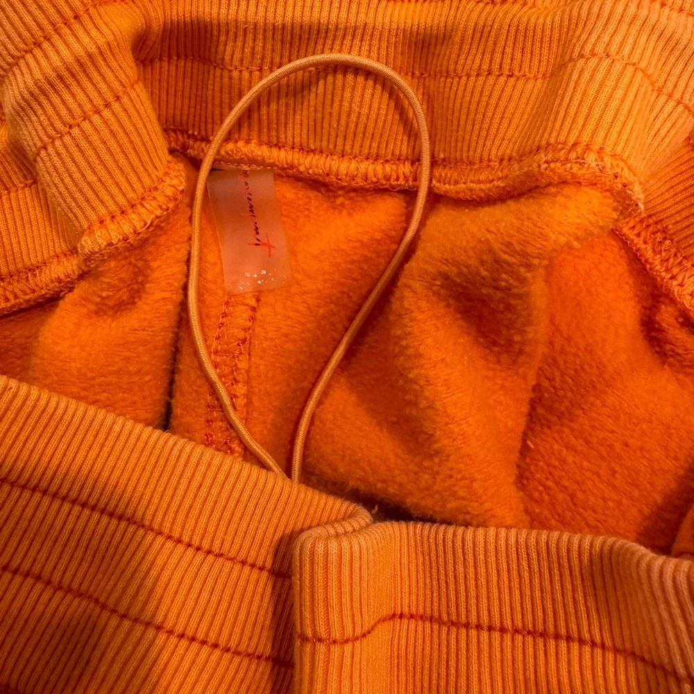 Free People Orange Sweatpants - Cozy Casual - Picture 3 of 3